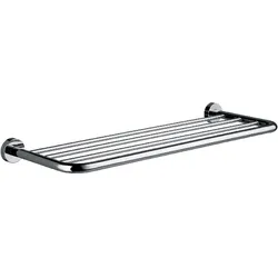emco rondo 2 Handtuchablage, chrom, Badetuchstange, 600 mm, 456800161