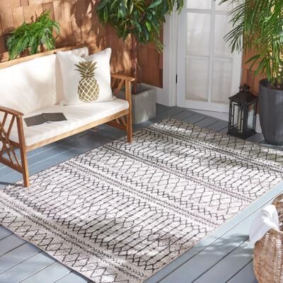 SAFAVIEH Havana Terza Geometric Indoor/ Outdoor Waterproof Rug