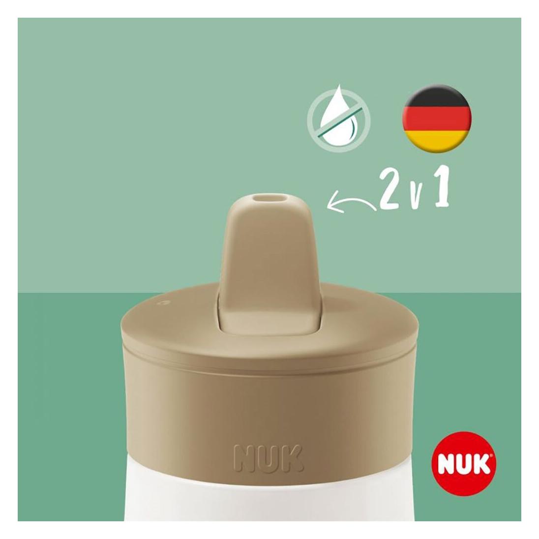 NUK Mini-Me Flip 2-in-1 Babyflasche Frozen 450 ml rosa 12+m (450 ml) (61212517)