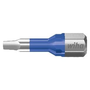 Wiha Bit Set T-Bit 25 mm Vierkant (2) 5-tlg. 1/4" in Box (41622) (WH41622)