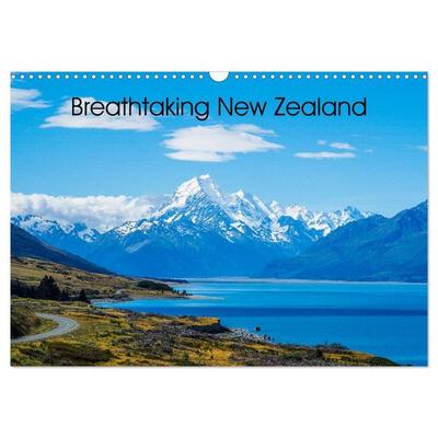 Breathtaking New Zealand (Wall Calendar 2026 DIN A3 landscape), CALVENDO 12 Month Wall Calendar