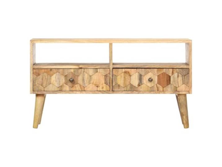 TV-Unterschrank aus Massivholz Mango 90x30x50 cm Handarbeit, feine Maserung und viel Raum, stabile Konstruktion, einfache Montage