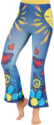 Schlag-Leggings "70er-Jeans"