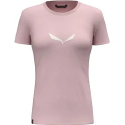Salewa, Damen, Funktionsshirt, Solidlogo Dri-Release T-Shirt Da (XL), Rosa