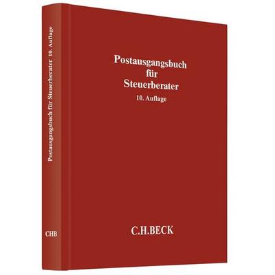 Postausgangsbuch für Steuerberater, Gebundene Ausgabe von , C.H. Beck, 978-3-406-74436-5