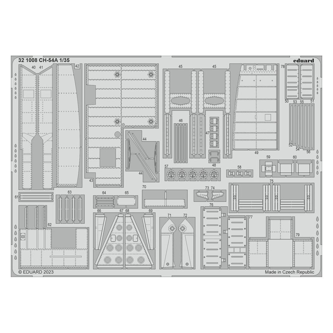 Eduard CH-54A 1/35 ICM (321008)