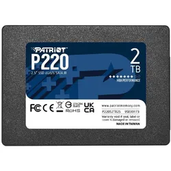 Patriot P220 (2000 GB, 2.5"), SSD