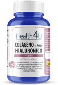 Health4u H4U Colagénio + Ácido Hialurónico 30 Caps