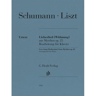Franz Liszt - Liebeslied (Widmung) aus Myrthen op. 25 -