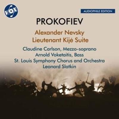 Alexander Nevsky/Lieutenant Kij' Suite - Carlson,Voketaitis,Slatkin,St Louis Symphony Orch, CD