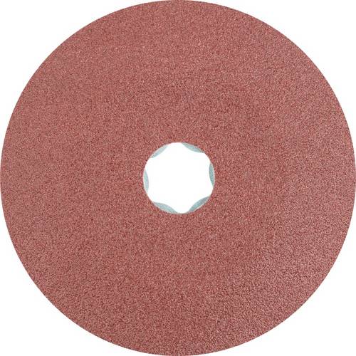 PFERD TOOLS 64190008 COMBICLICK Korund Fiberscheibe Ø 115mm A 80 für universelle Anwendungen Durchmesser 115mm