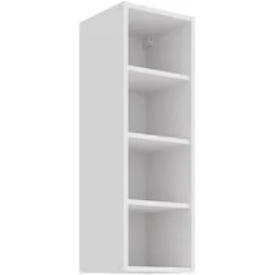 Hängeschrank Regal 30 Weiß Küchenzeile Küchenblock Küche Stilo Landhaus Höhe 90