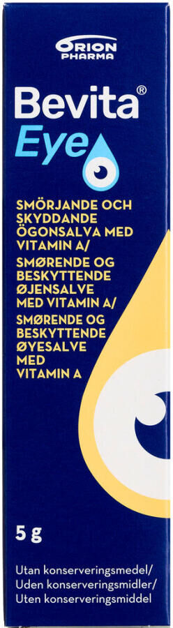 Bevita Eye Øjensalve A-vitamin Medicinsk udstyr 5 g