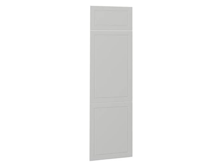 Vicco Küchenfront R-Line , Weiß Landhaus 59.6 x 196 cm Möbelfront für den Kühlumbauschrank, passend für R-Line Küchenschränke zur einfachen Montage