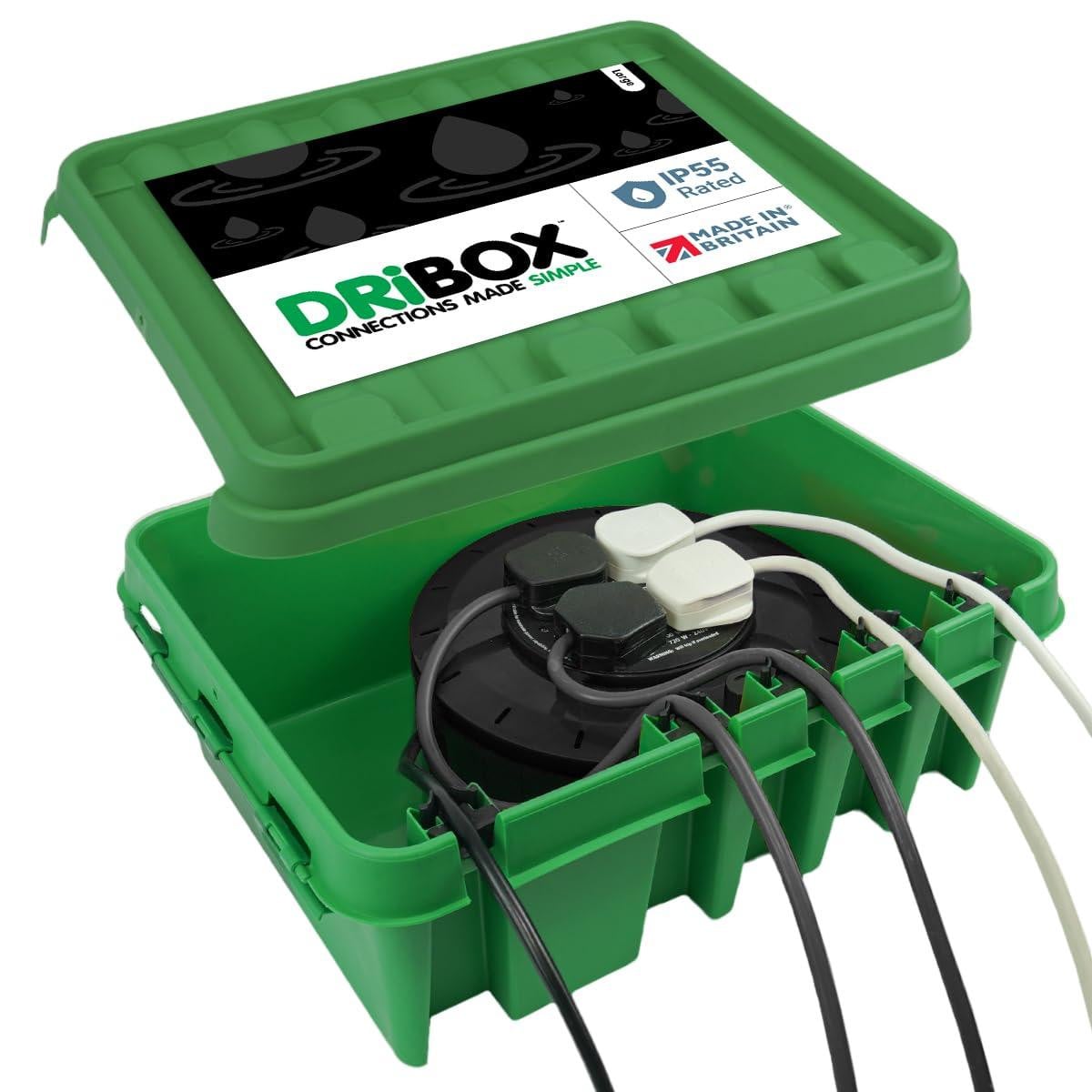 Lustrens IP55 Weerbestendige Elektrische Aansluitdoos voor Buiten
