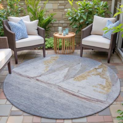 Addison Rugs Machine Washable Indoor/Outdoor Modern Sailboats Chantille Rug