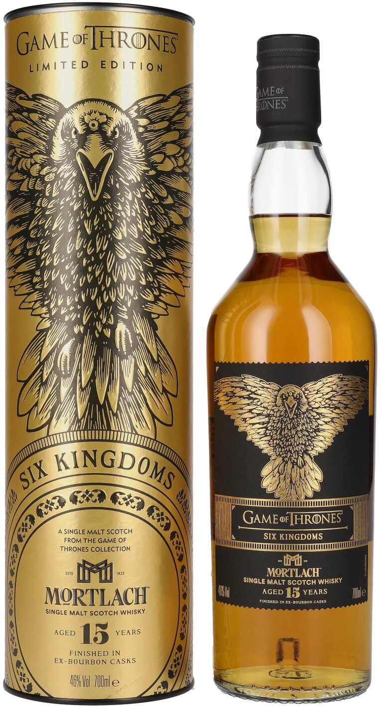 Mortlach Whisky Mortlach 15 Years Old GAME OF THRONES Six Kingdoms Limited Edition 46% Vol. 0,7l in Geschenkbox