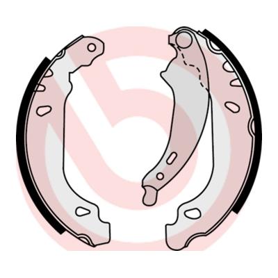 BREMBO Bremsensatz, Trommelbremse 1420-52958 für RENAULT