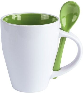 Mug personnalisé en céramique Cotes céramique vert
