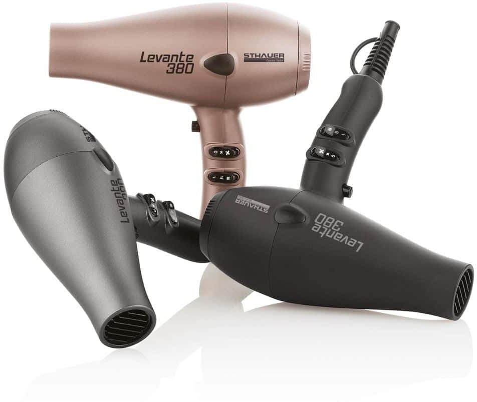 Xanitalia PHON ASCIUGACAPELLI PROFESSIONALE 2100W LEVANTE 380 STHAUER PER PARRUCCHIERE STHAUER NERO