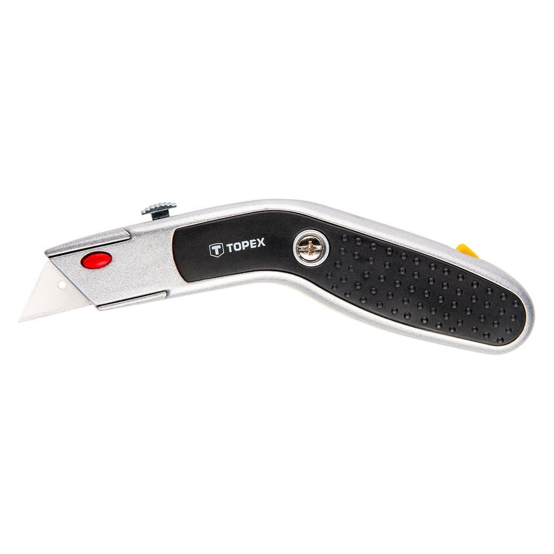 Topex Messer mit trapezförmiger Klinge, Metall 17B160 (17B160)