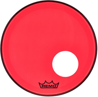 Remo "18" P3 Colortone Reso Red" Rot