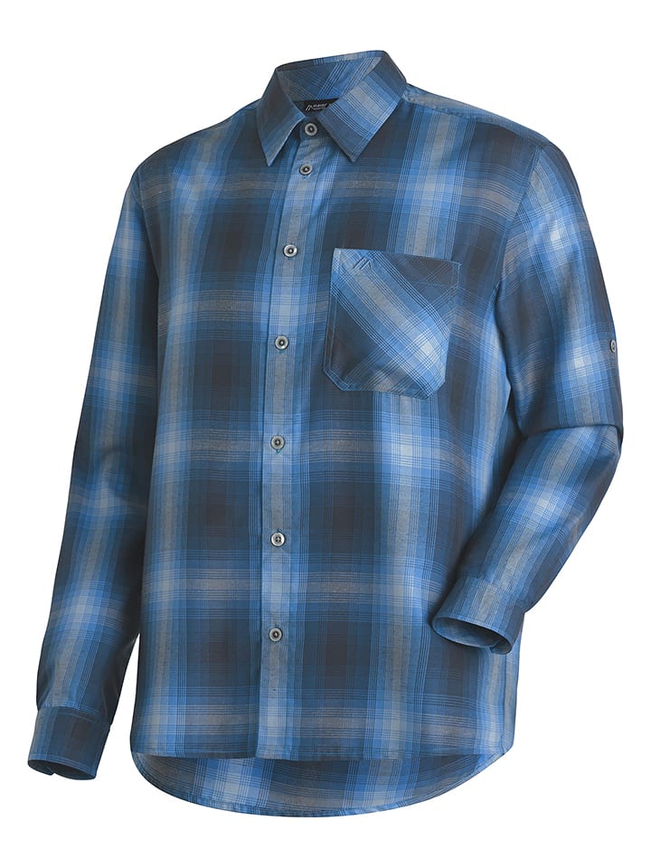 Maier Sports Funktionshemd "Claas" in Blau - 48