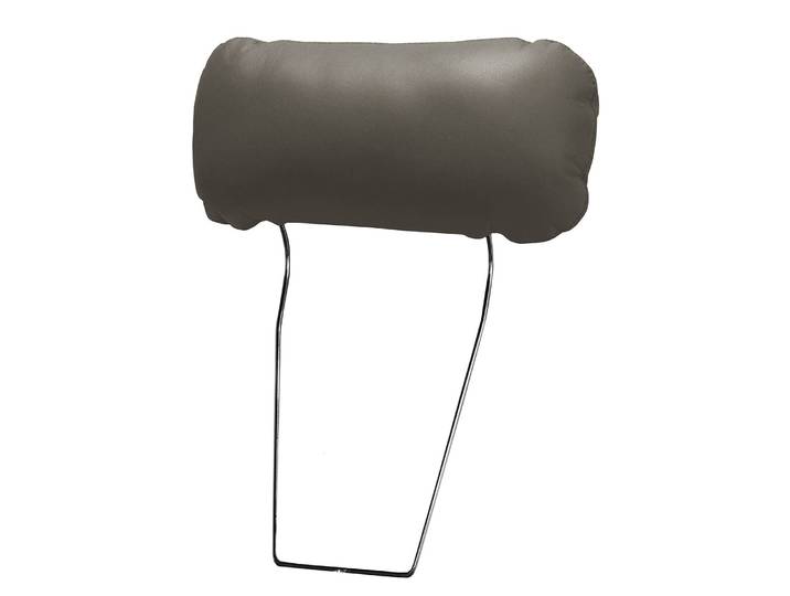Kopfstütze Heimari Grau/Dunkelgrau Mischgewebe Manda 45 x 20 x 15cm Modern