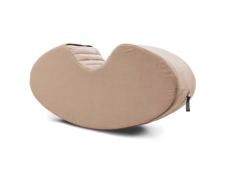 Hocker Rockon Velvet Pfirsich