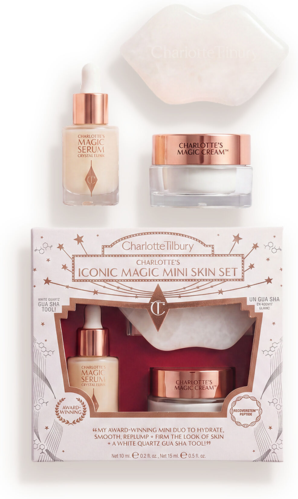 Iconic Magic Mini Skin Set - Mini Skincare Set Charlotte Tilbury 6099 Charlotte's Iconic Magic Mini Skin Set Size: