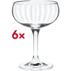 Rona Sektkelch Champagneflute 07 Classic Cocktails 160 ml ungeeicht 6 Stück transparent, 21.6 cm
