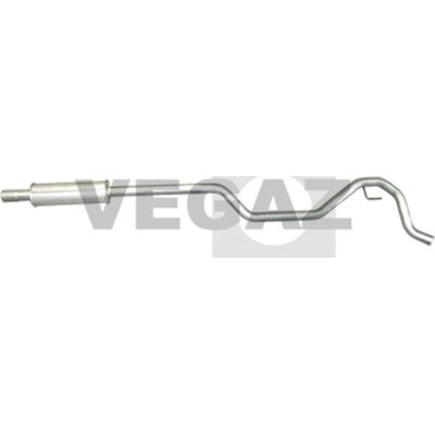 VEGAZ Mittelschalldämpfer sbs49 für SAAB