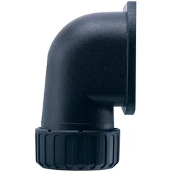 ABB ASF34/FL/90/BL Adaptaseal Verschraubung, gewinkelt 90° Bogen Typ 90 Flansch IP67 34mm schwarz Polyamid 7TCA296000R1711  - 10 Stück