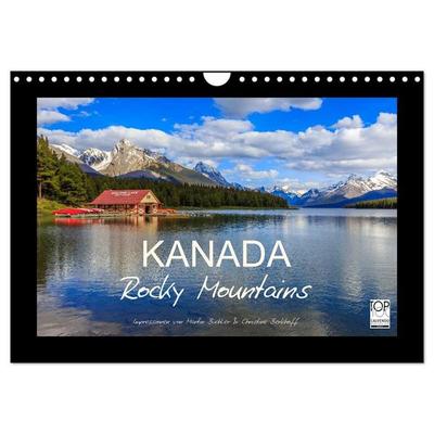 KANADA - Rocky Mountains (Wandkalender 2027 DIN A4 quer), CALVENDO Monatskalender