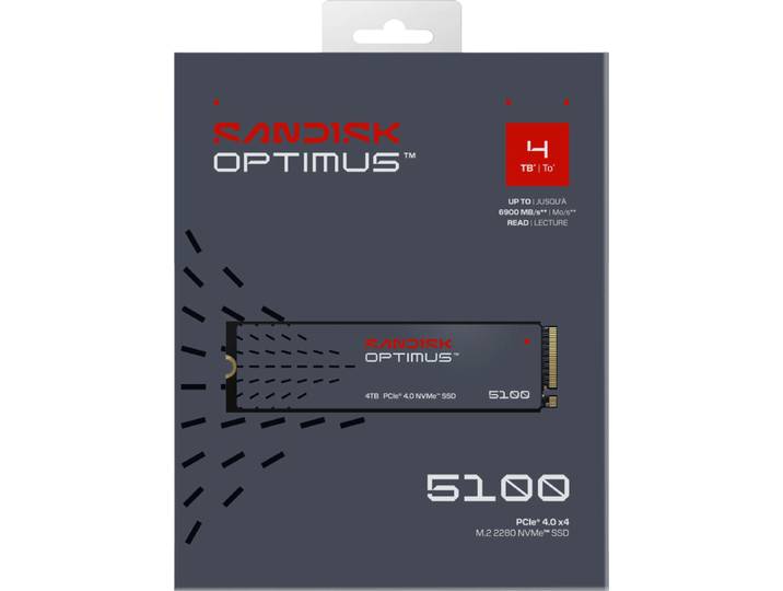 SANDISK Optimus 5100 4TB NVMe SSD