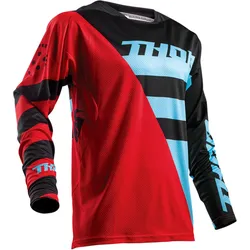 Thor Fuse Air Rive, Trikot - Rot/Blau - S