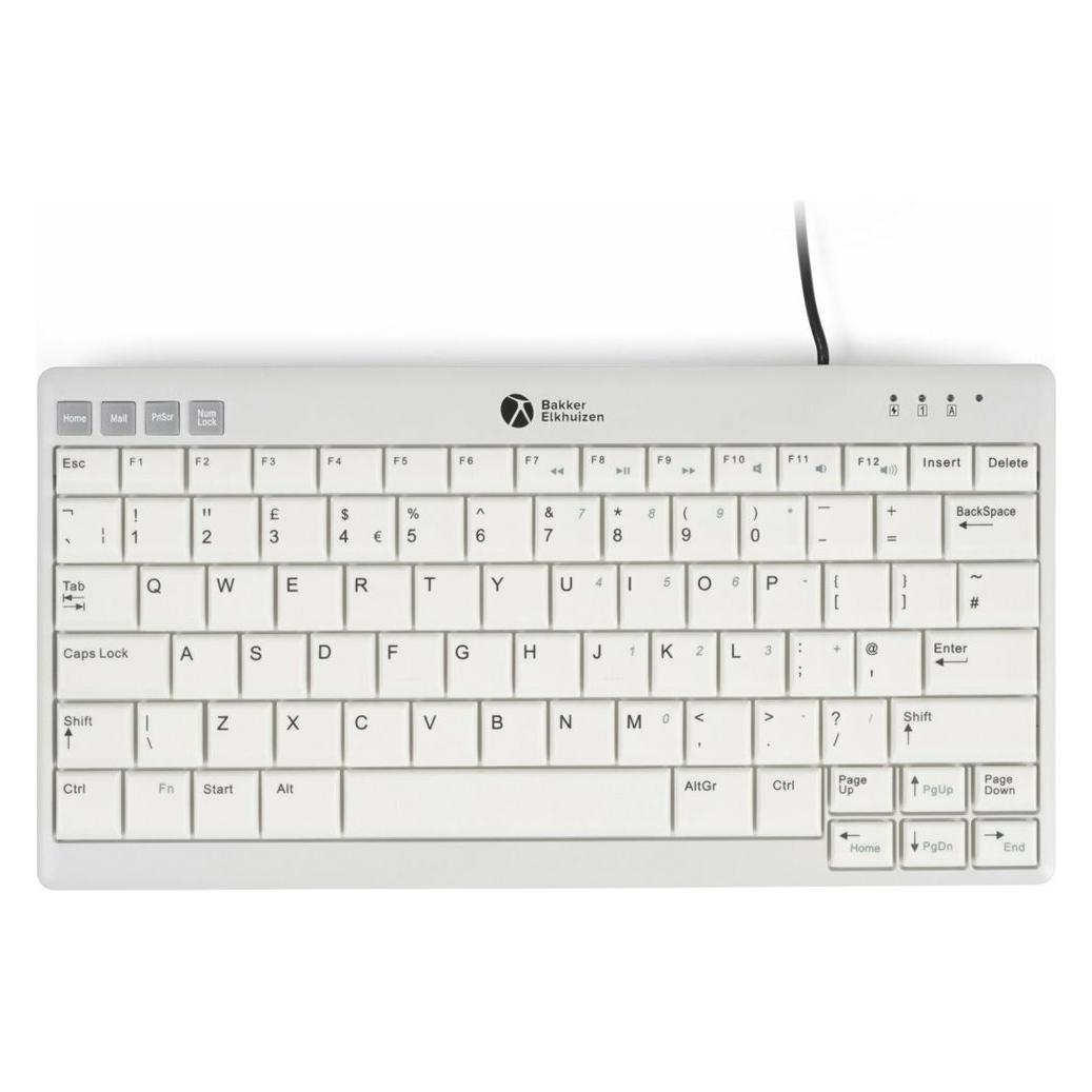Bakker Elkhuizen BakkerElkhuizen Tastatur Ultraboard 950 V2 Compact (US) retail (US, Kabelgebunden) (BNEU950V2US)