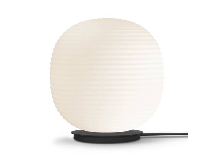 New Works Lampe sur pied Lantern Globe large Frosted white opal glass