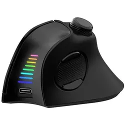Evolveo TwinVerti, vertikální ergonomická myš (Kabellos), Maus, Schwarz