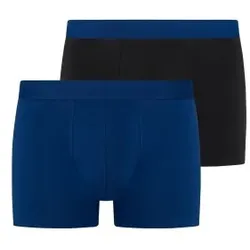 Bruno Banani 2P Flowing Shorts Dunkelblau Baumwolle Medium Herren