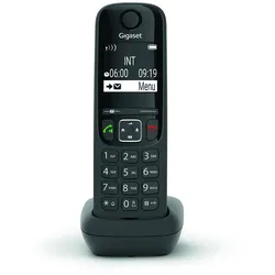Gigaset AS690HX Schnurlostelefon mit Anrufbeantworter schwarz