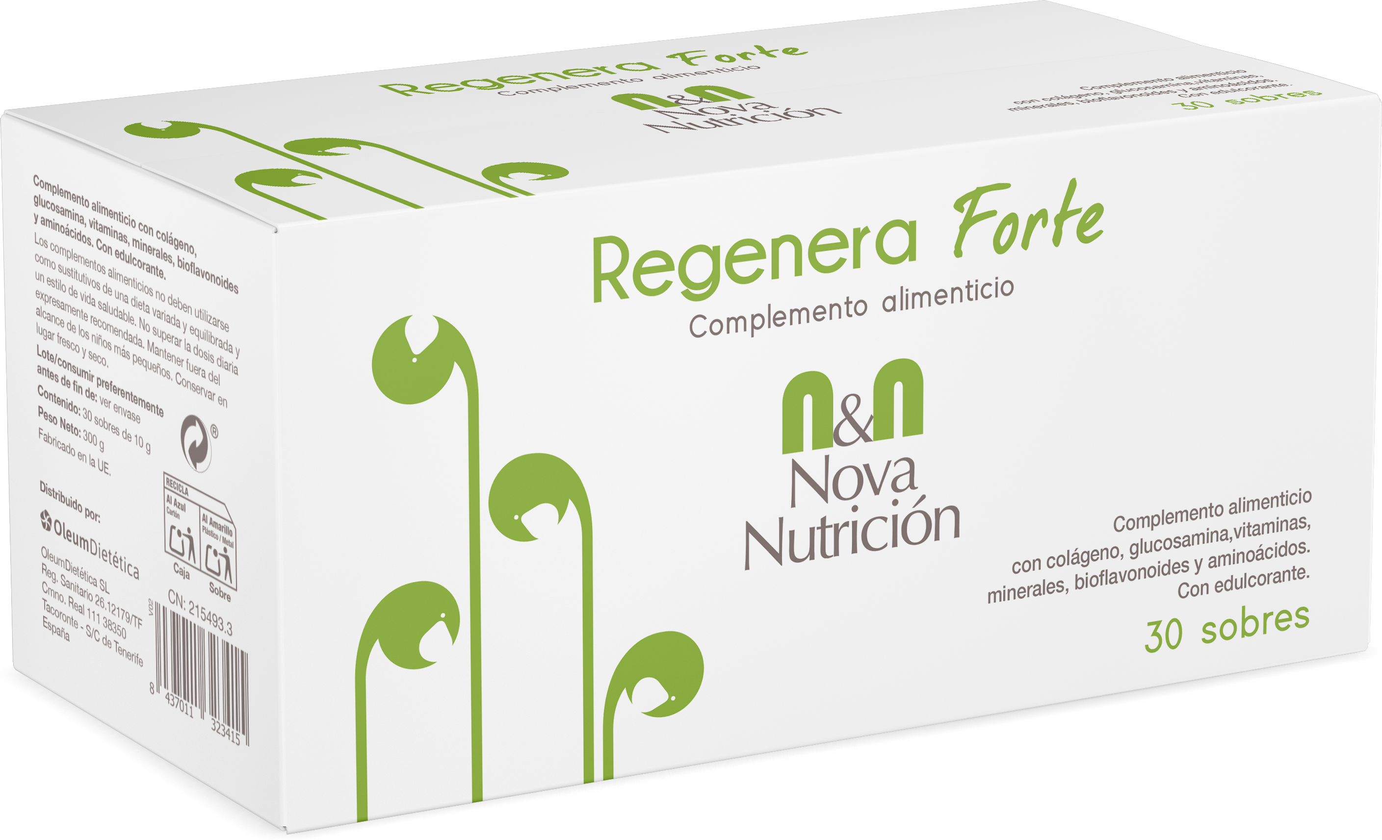 N&N Nova Nutricion N&N; Nova Nutricion Regenera Forte 30 Sachets