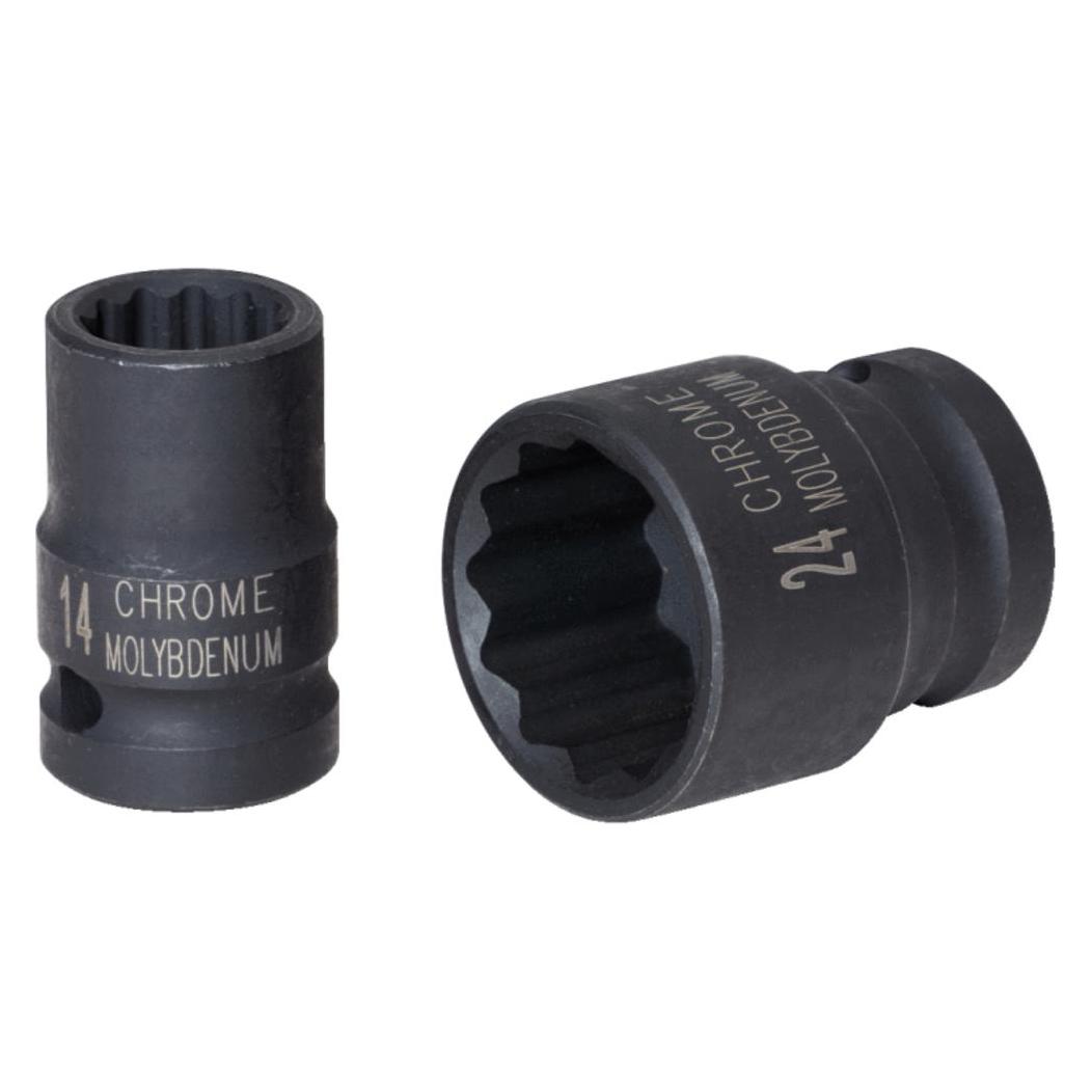 KS Tools Werkzeuge-Maschinen GmbH 1/2 12-kant-Kraft-Stecknuss, kurz, 10mm, auf Hänger (515.0910-E)
