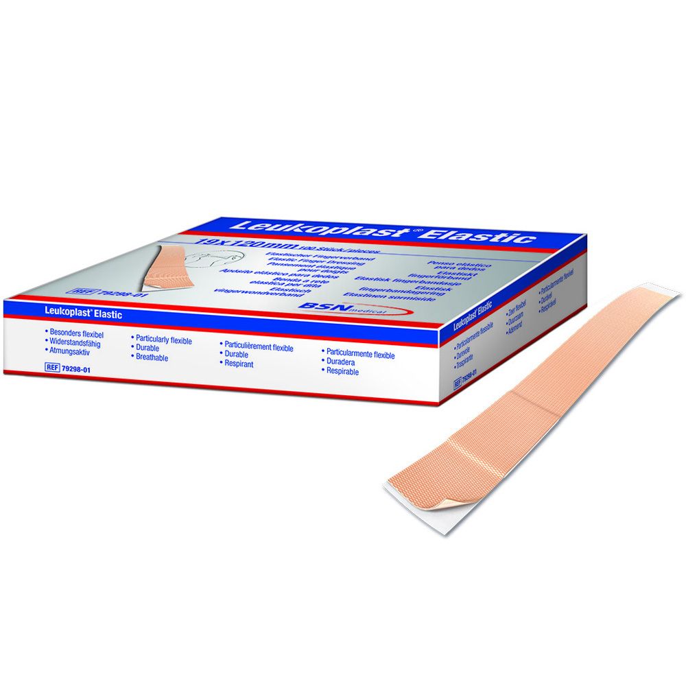 Leukoplast Elastic Fingerstrips 19x120 mm 100 St Pflaster
