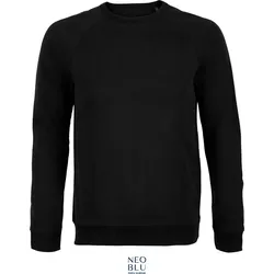 NEOBLU Herren Raglan Sweater Sweatshirt Nelson Men deep black S