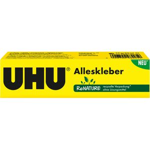 UHU Alleskleber 48295, Der Alleskleber, 35g, ohne Lösungsmittel, transparent
