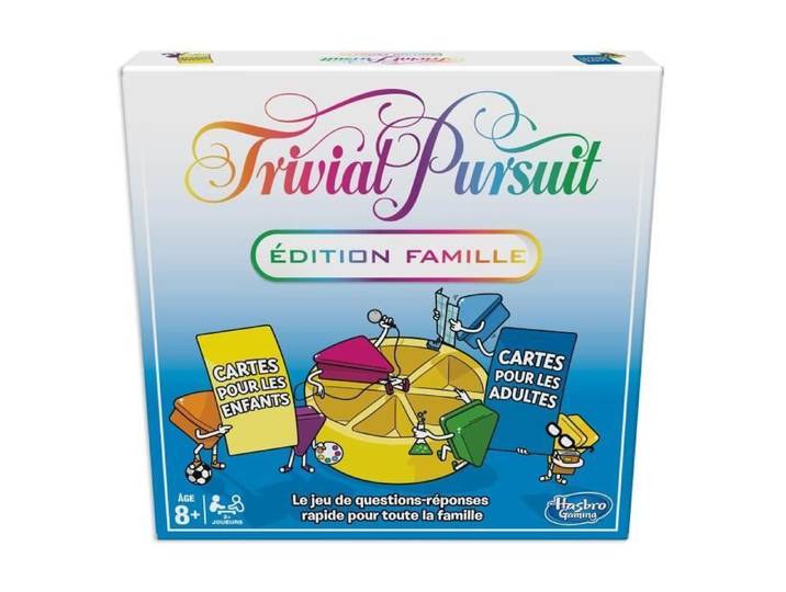 Jeu de plateau Trivial Pursuit : édition familiale