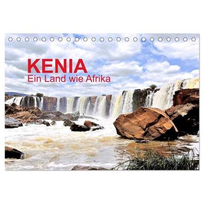 Kenia - Ein Land wie Afrika (Tischkalender 2027 DIN A5 quer), CALVENDO Monatskalender