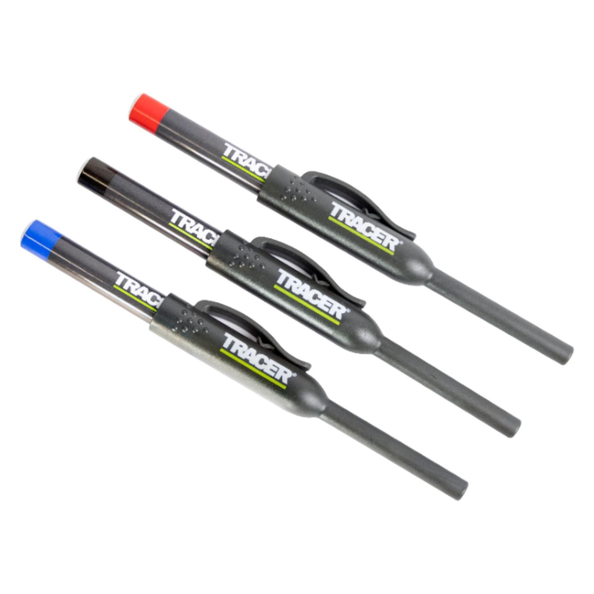 Tracer Marker Set 3 teilig Schwarz / Blau / Rot ( ALNPK3 ) (3x) (ALNPK3)