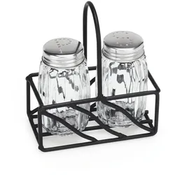 WAS Germany - Menage, 2-teilig, Salz & Pfeffer, Glas